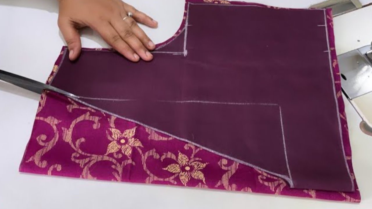 Stylish Blouse Design Cutting And Stitching Back Neck Blouse Designs | Blouse Ki Design