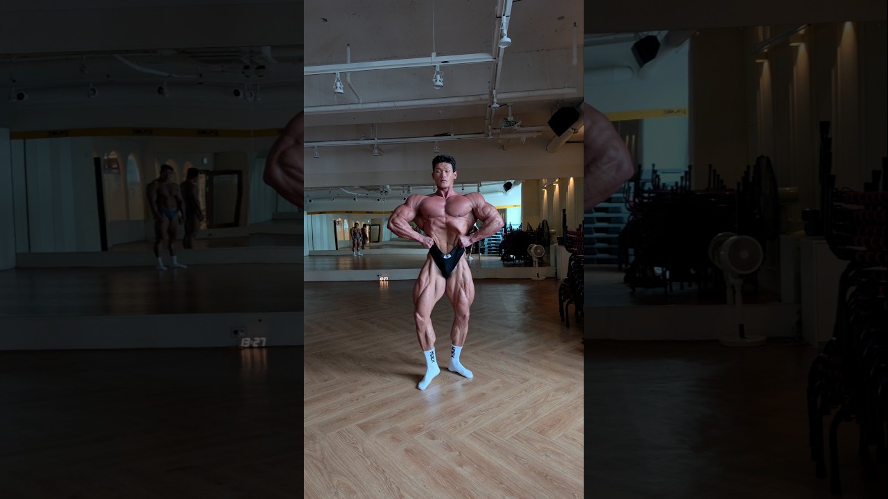 시합 3주 남은 한국 클래식피지크 체형 1등 97년생 김민재 업데이트