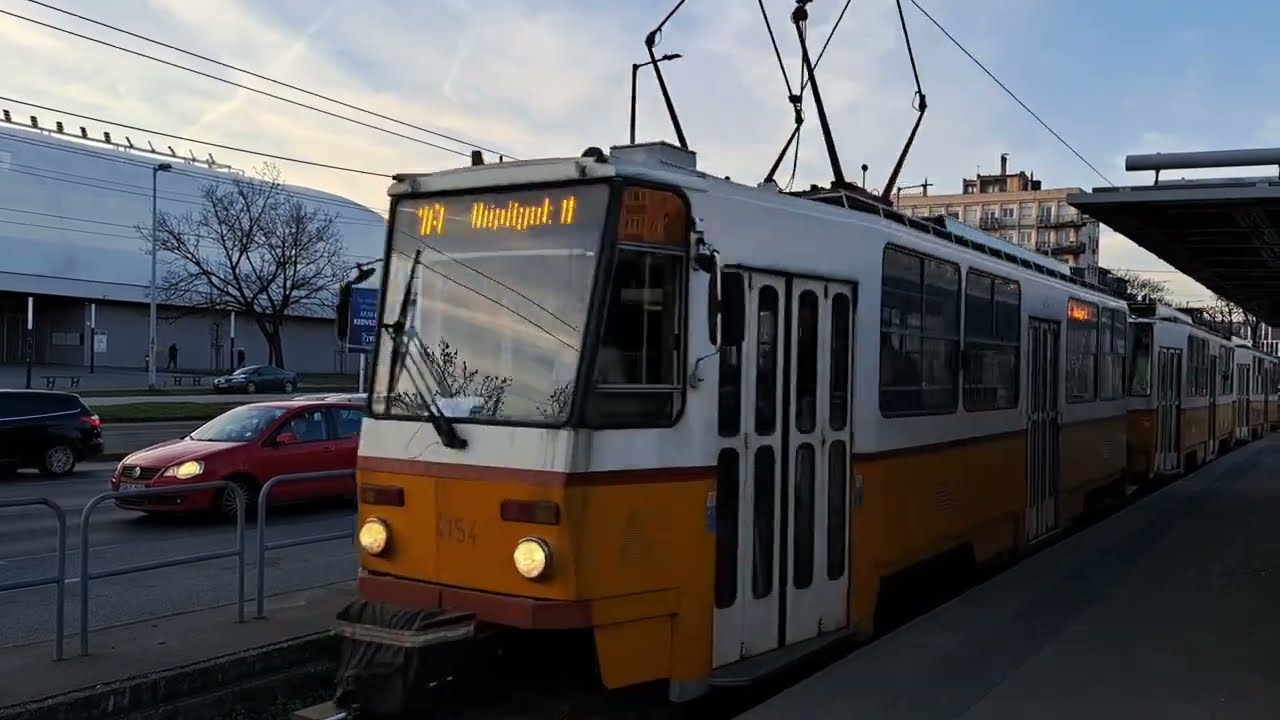 2026.02.26 Klasszik Tatra T5C5 villamos 1A vonalon #tram #bp