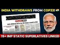 COP33 Update | UNFCCC & India's Climate Journey | Environment& Ecology | Gov All Exams |