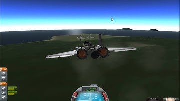 KSP 0.19 Re-Entry Effects and Shuttle Landings