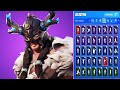 🔥 JAEGER SKIN SHOWCASE WITH ALL FORTNITE DANCES &amp; EMOTES 😱