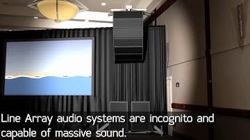 PSAV Line Array Audio at Hyatt Regency Minneapolis