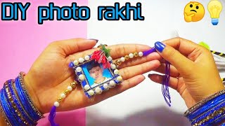 DIY photo rakhi tutorial//How to make rakhi at home//rakhi for brother//handmade rakhi 2021/easy diy screenshot 3