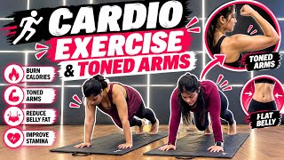 Cardio Exercises & Toned Arms Workout 💪🏻💯