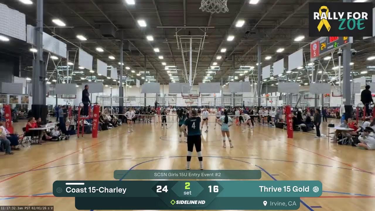 Thrive 15 Gold vs. Coast 15-Charley (2026.02.01)