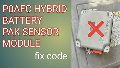 Toyota prius P0AFC Hybrid Battery Pack Sensor Module /Battery smart unit