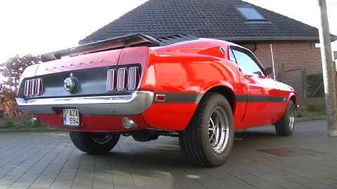 1969 Mustang 351 Windsor Open Headers