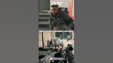 Which Transition of Expressions Is More Natural? #CallofDuty #BlackOps7