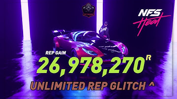 How to Reach level 50 In One night Nfs Heat Unlimited Rep Glitch Ps4/Xbox/Pc