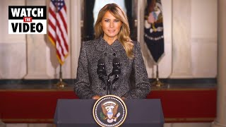 Melania Trump’s farewell message: ‘It has been the greatest honour of my life'