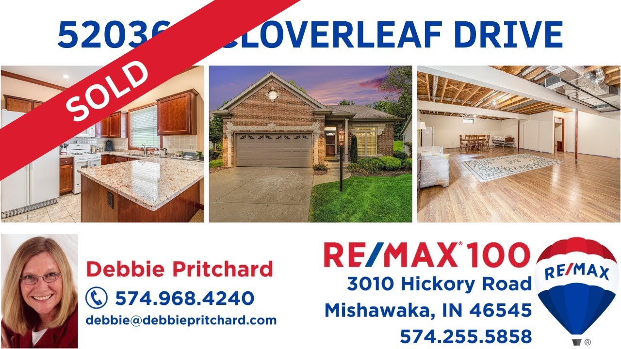 52036 E Cloverleaf Drive, South Bend, IN Homes for Sale YouTube