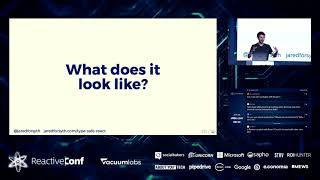Celebrity ReactiveConf 2018 - Jared Forsyth: Type-safe React with ReasonML Wealth