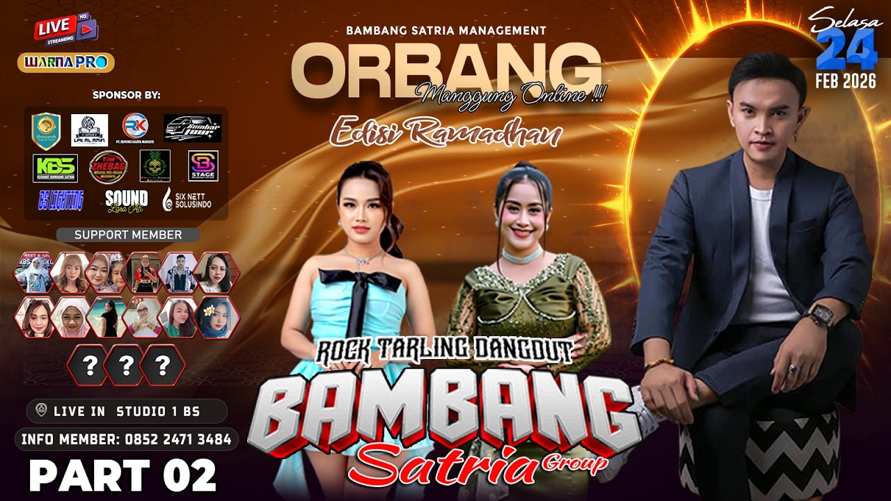 🔴 Ngobrog Online BAMBANG SATRIA GROUP 2026 - Season 2 - Live in BS Studio