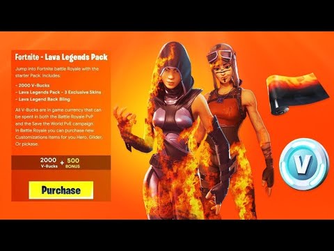 voici le pack exclusif legendes ardentes sur fortnite saison 8 - fortnite legende ardente