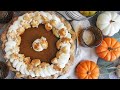 Our First Pumpkin Pie of the Season (real kitchen)