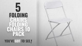 hercules series 800 lb capacity premium black plastic folding chair