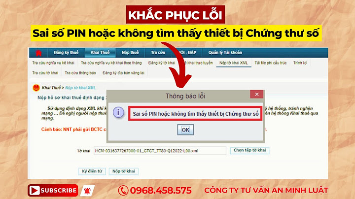 Cách sửa lỗi không tìm thấy chữ ký số năm 2024