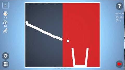 Check out how I solved level 6 in Brain It On! #BrainItOn