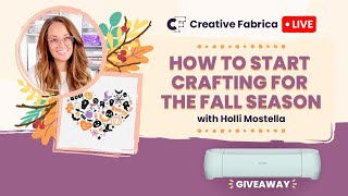 Craft Live with Us✨ How To Start Crafting for the Fall Season with Holli Mostella
