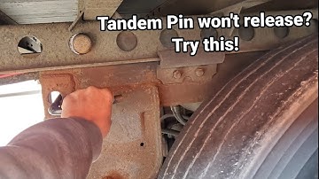 Tandem Trailer pin won