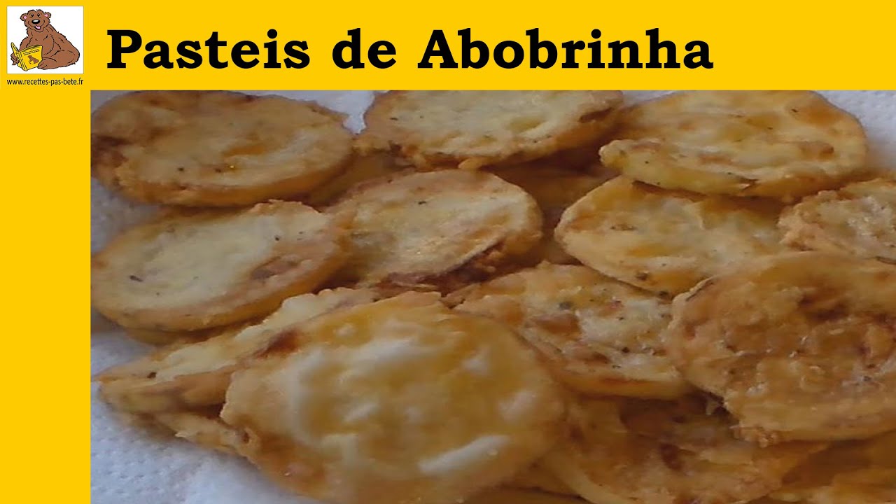 RECEITA: PASTEIS DE ABOBRINHA (FACIL)