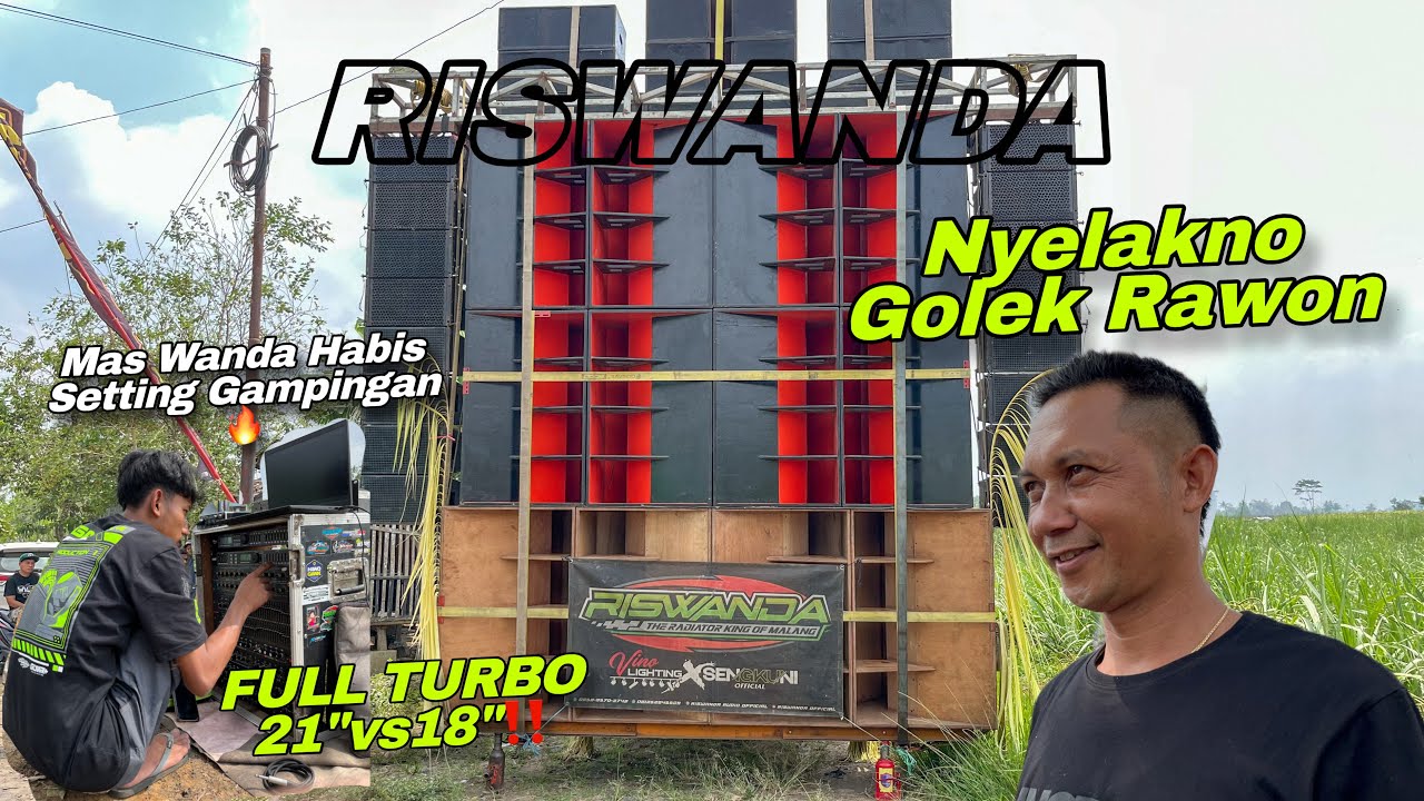 RISWANDA KELUAR 2 SET‼️GAMPINGAN DAN HAJATAN FULL TURBO 12 BASS🔥