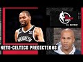 RJ hesitantly predicts NETS IN 7 in 'toss-up' series between Nets and Celtics | NBA Today