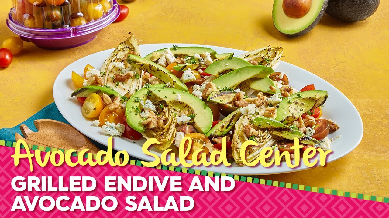 Avocados From Mexico - Grilled Endive and Avocado Salad