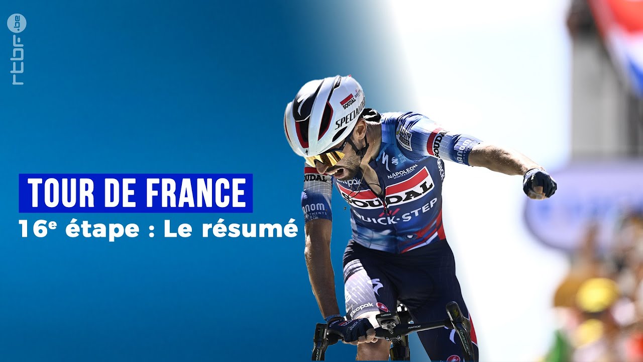 Tour de France 2025 : résumé de la 16e étape au mont Ventoux