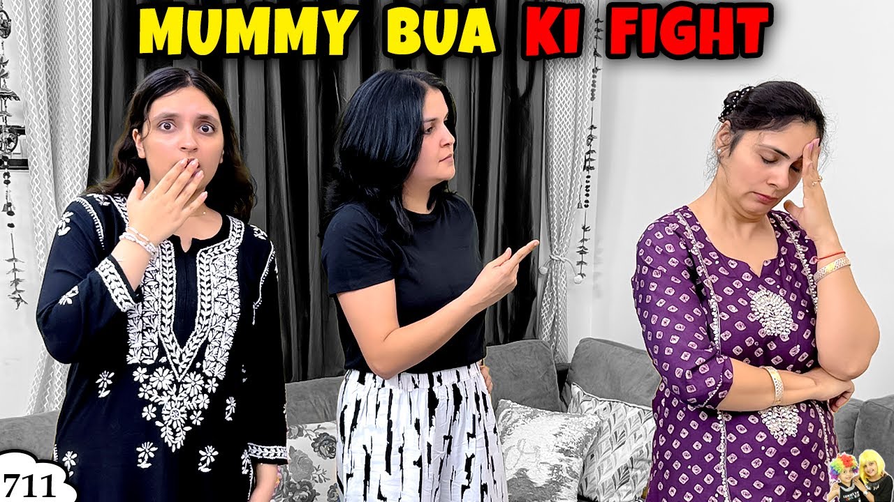 MUMMY BUA KI FIGHT | Secret Camera | Aayu and Pihu Show
