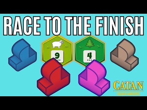 Unexpected Race to the Finish | Top 25 Catan SEAFARERS | Game 154
