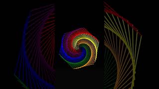 Build Stunning Colorful Graphics with Python Turtle #shorts #pythontutorial #python