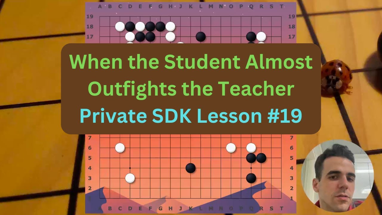 When the Student Almost Outfights the Teacher | Private SDK Lesson #19