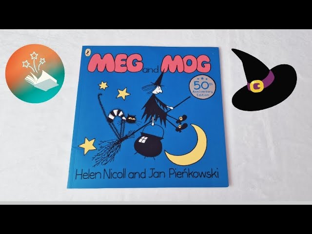 300 MEG and MOG音声絵本 MEG AND MOG by Helen Nicoll and Jan Pienkowski // Storytime