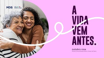A Vida Vem Antes: Campanha do Outubro Rosa 🎗️👩‍⚕️