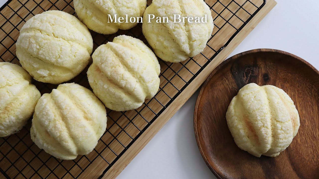 반짝반짝 빛나는 멜론빵 만들기 ; Melon Pan Bread Recipe SweetMiMy YouTube