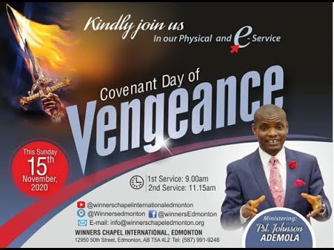 COVENANT DAY OF VENGEANCE SERVICE | 15-11-2020