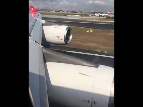 كيف تتوقف الطائرة على المدرج بعد الهبوط وماهي قوة المحرك العكسيه