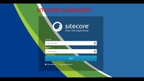 Sitecore Commerce