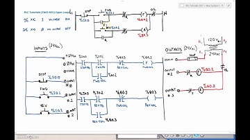 PLC Tutorial (TwidoSuite) #6 (FWD REV Open Loop)