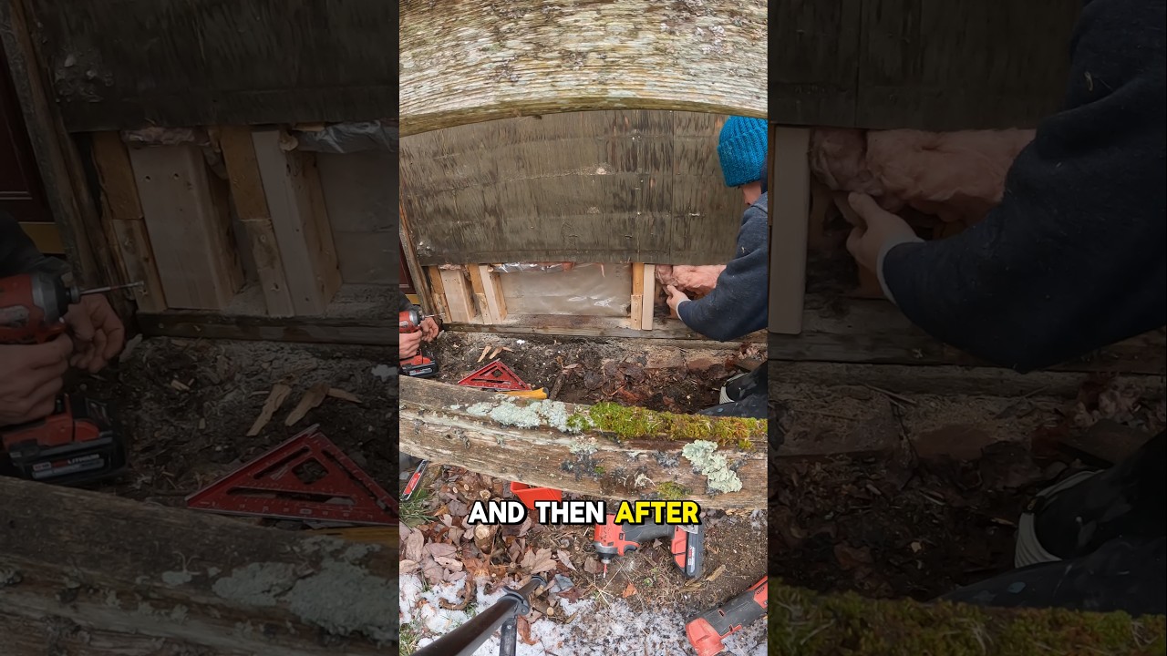 How to fix a rotted bottom plate! 