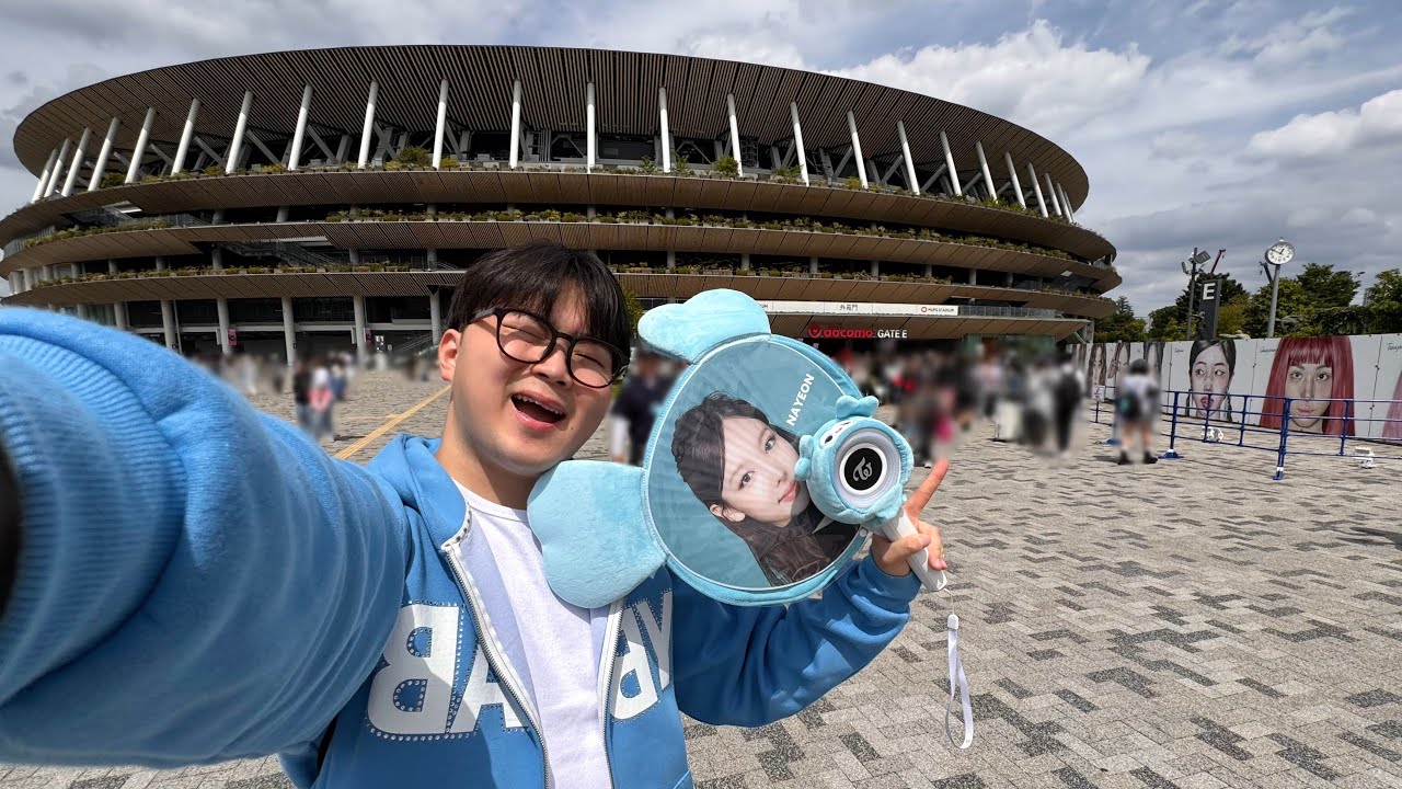 【最高ライブ】TWICEが国立競技場に来るから、会いに行ってきますVLOG！！！🙌🩵