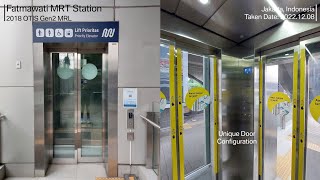 Download lagu 2-Doors OTIS Gen2 MRL Scenic Elevators at Fatmawati MRT Station, Jakarta