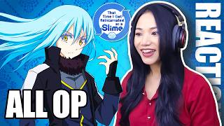 Anime NOOB Reacts To EVERY Opening Of That Time I Got Reincarnated as a Slime