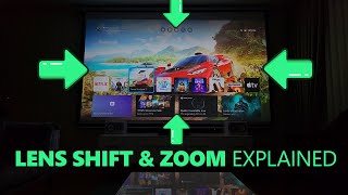 Lens Shift & Zoom When Do You Need it From a Projector ? (Guide)