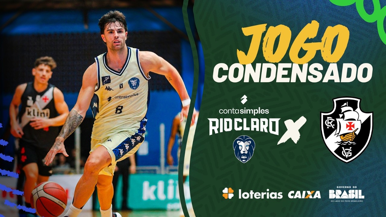 Jogo Condensado | Conta Simples Rio Claro 77 x 74 Vasco da Gama | NBB CAIXA 2025/26