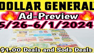 5\/26-6\/1\/2024 Dollar General Couponing this week |#dollargeneral #adpreview #extremecouponing