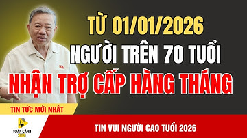 Sốc Toàn Quốc: Từ 01/01/2026 – Người Trên 70 Tuổi Không Lương Hưu Nhận Trợ Cấp Hàng Tháng!| tin tức