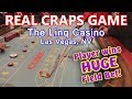 HUGE FIELD BET WIN! - Live Craps Game #25 - The Linq, Las ...